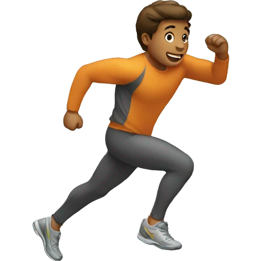tipo corriendo emoji