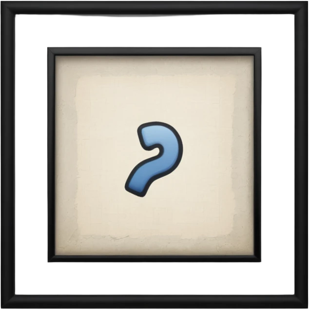 picture on wall emoji