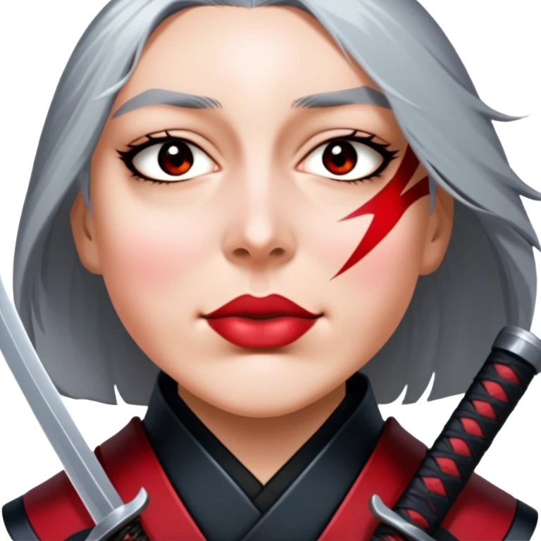 Fierce Samurai emoji