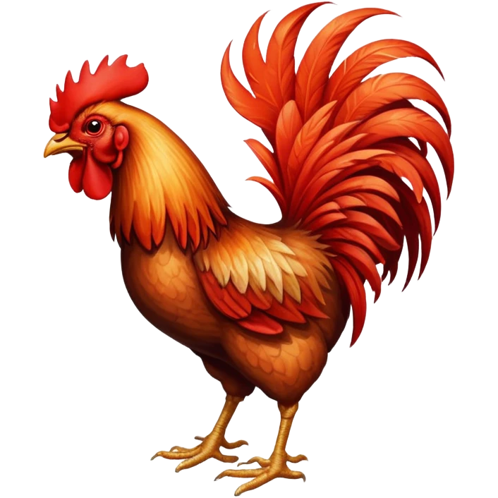 rooster emoji