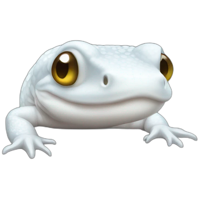 White salamander emoji