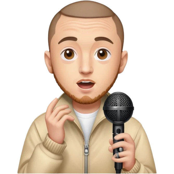 mac miller singing  emoji