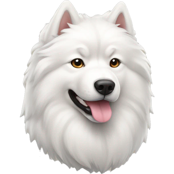strong samoyed emoji