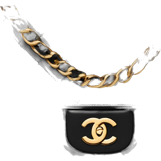 Chanel black Classic flap bag medium with gold hardware emoji