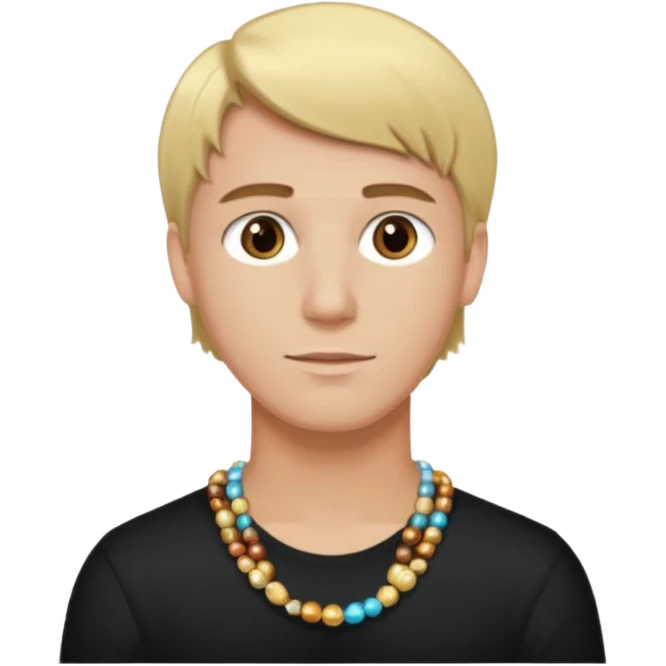 create couple emojis, tall blonde beaded guy, and short brown hair hazel eyed girl emoji