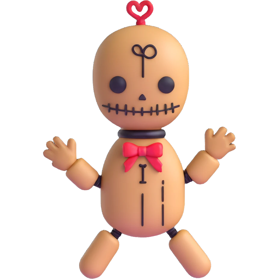 voodoo doll emoji
