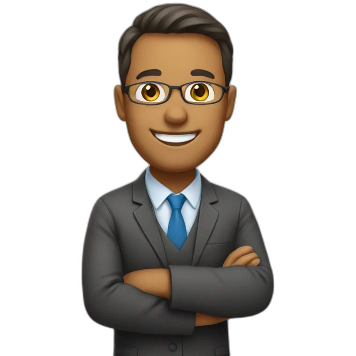 Teacher smiling emoji
