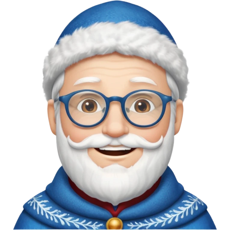 Father Frost WITH GLASSES emoji