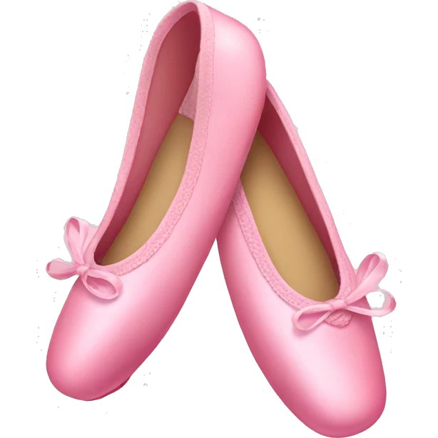 pink ballet shoes emoji