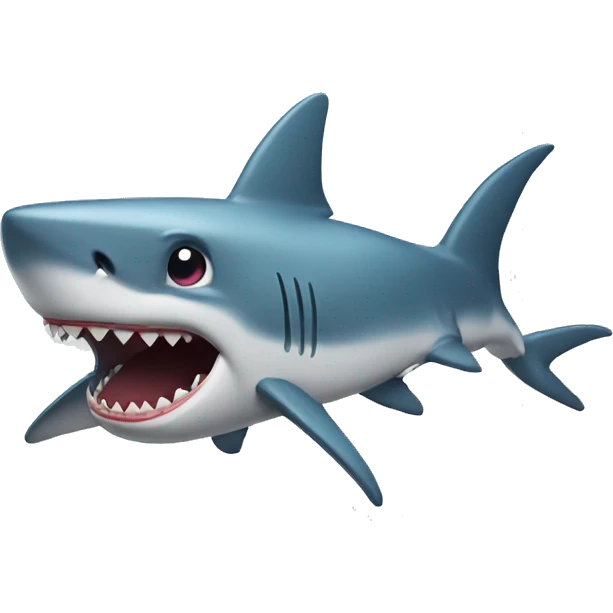 dancing shark emoji
