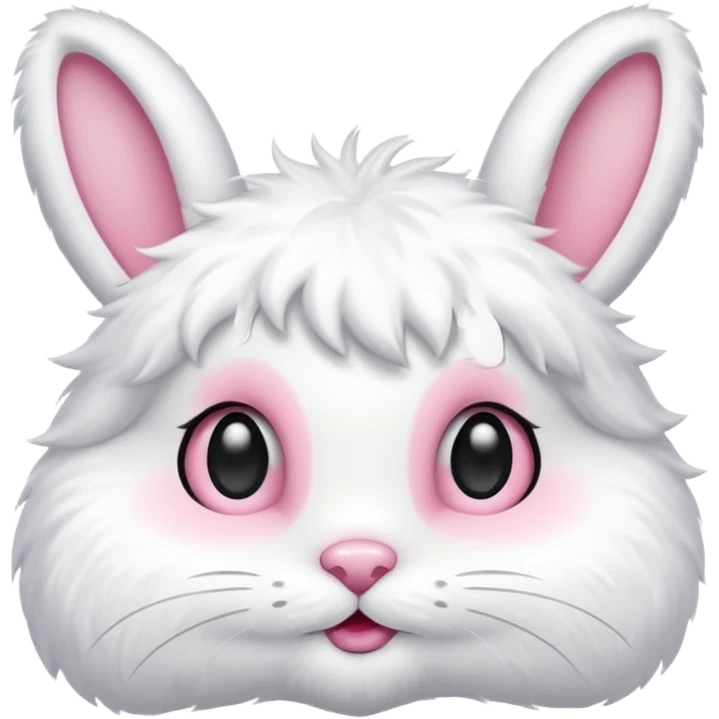 make a snow bunny
 emoji