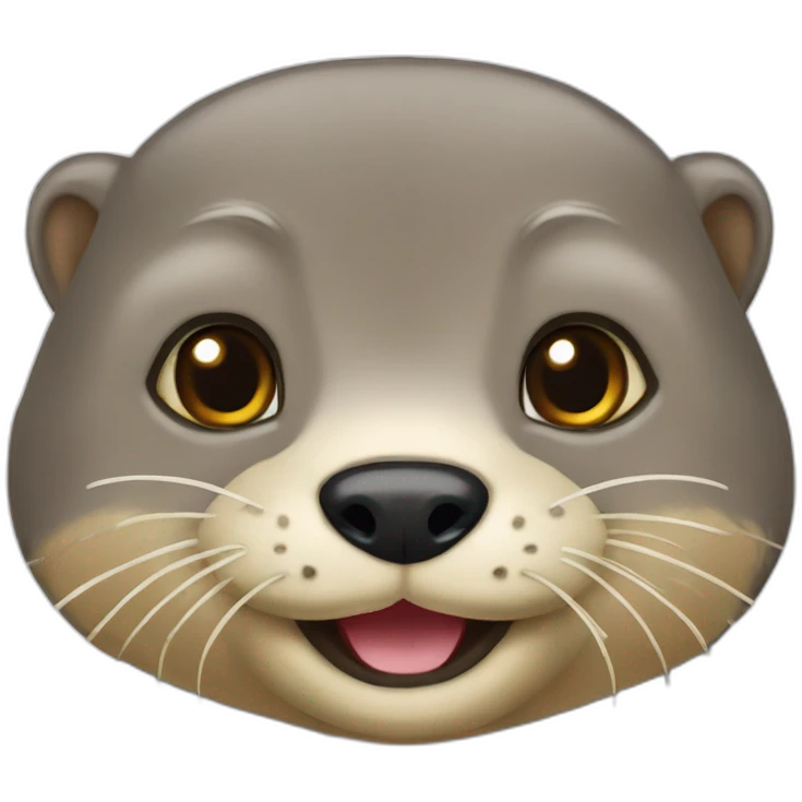 Loutre sur totue emoji