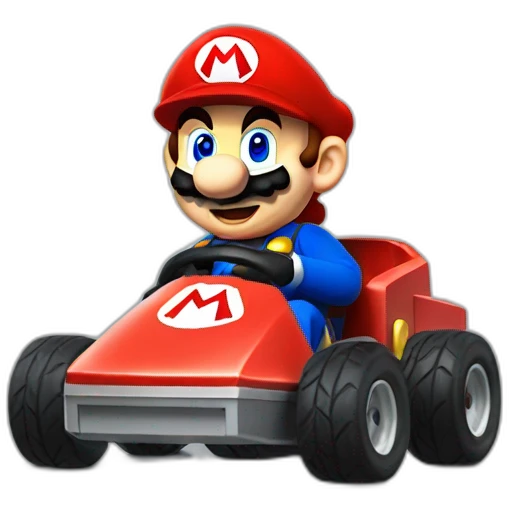 super mario gocart emoji
