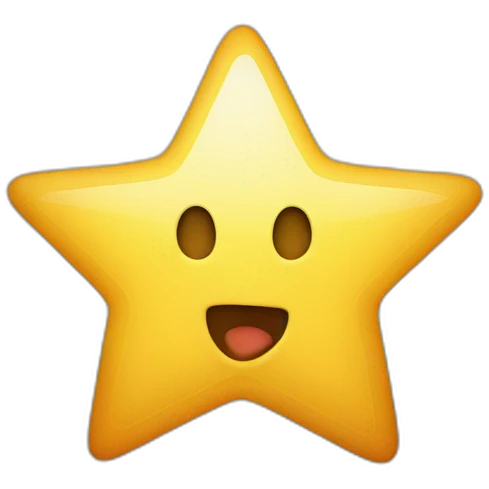 exclamation mark with star emoji