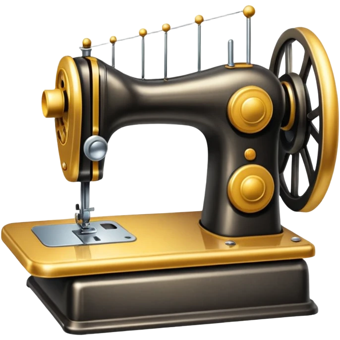 Creame un emoji de una maquina de coser emoji