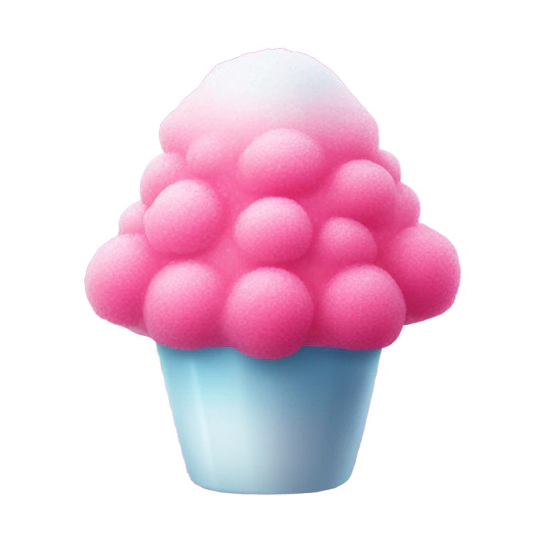 Pink shaved ice  emoji