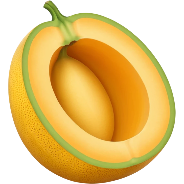 sarı kavun emoji