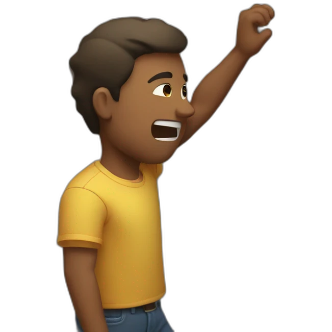 hitting a wall with your head emoji