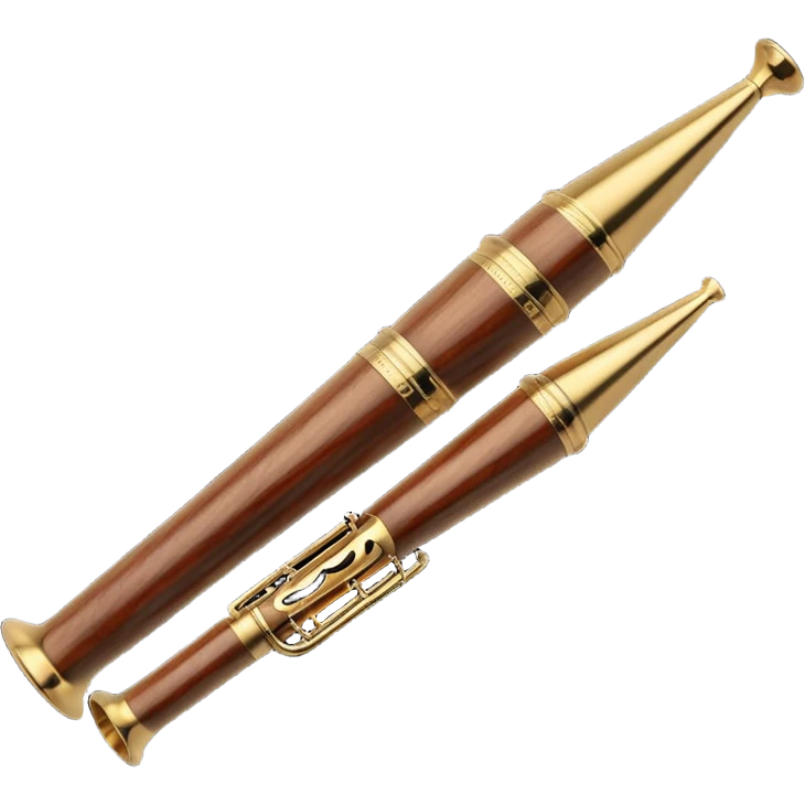 Turkish musical wood wind instrument the Zurna emoji