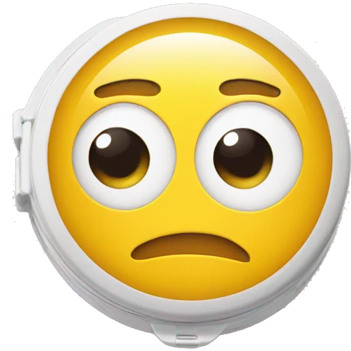 up & up contact lens case emoji