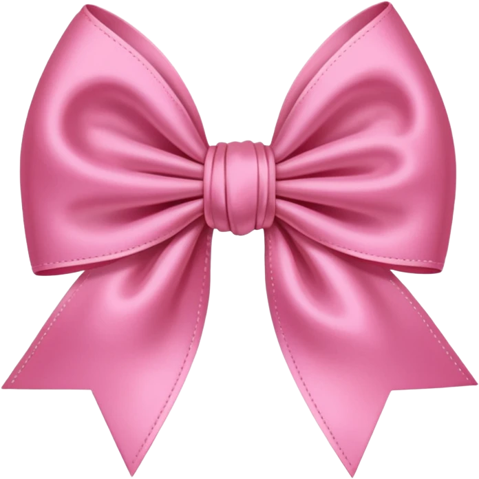 A coquette bow  emoji