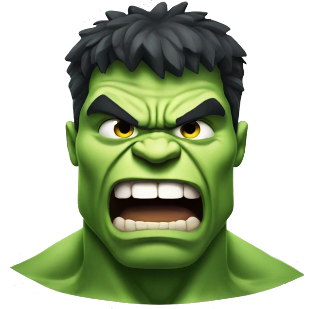 angry hulk smiling emoji
