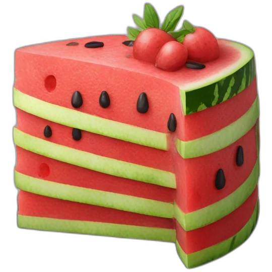 WATERMELON CAKE emoji