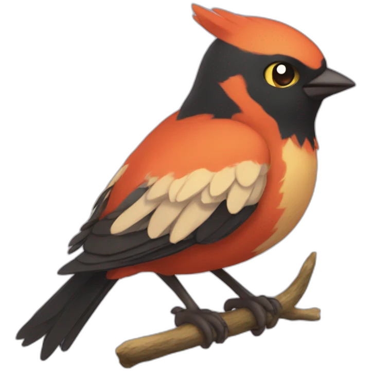 Fletchling emoji