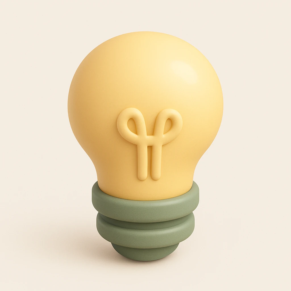 lightbulb emoji