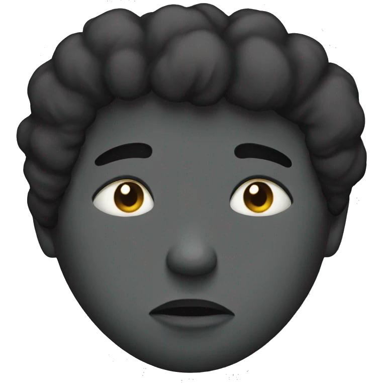 Black broken heart emoji