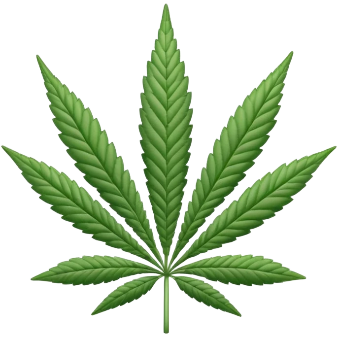 white color marijuana, no color emoji