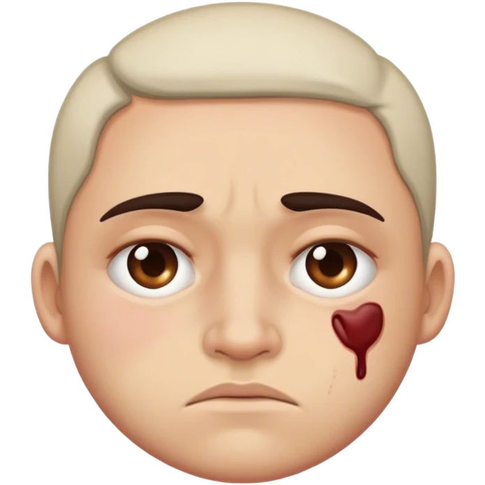 Getting punched in the face emoji