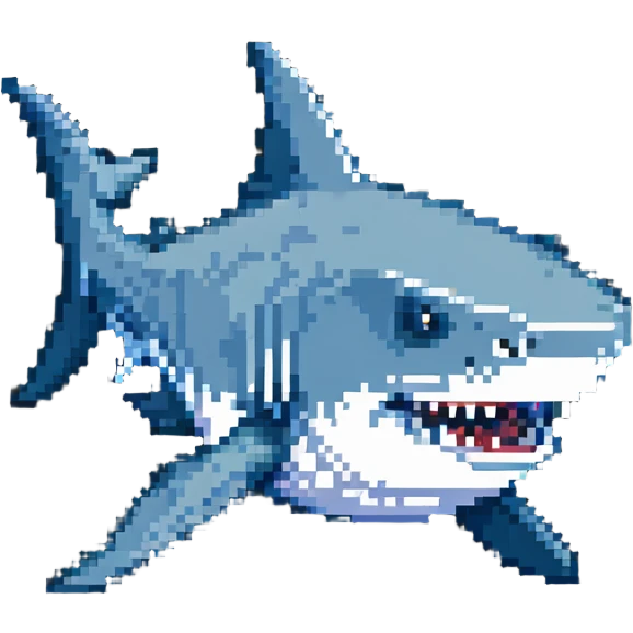 Tu Shark character emoji