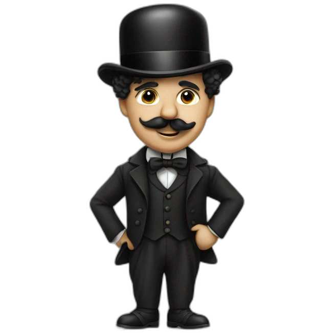 Charlie chaplin emoji