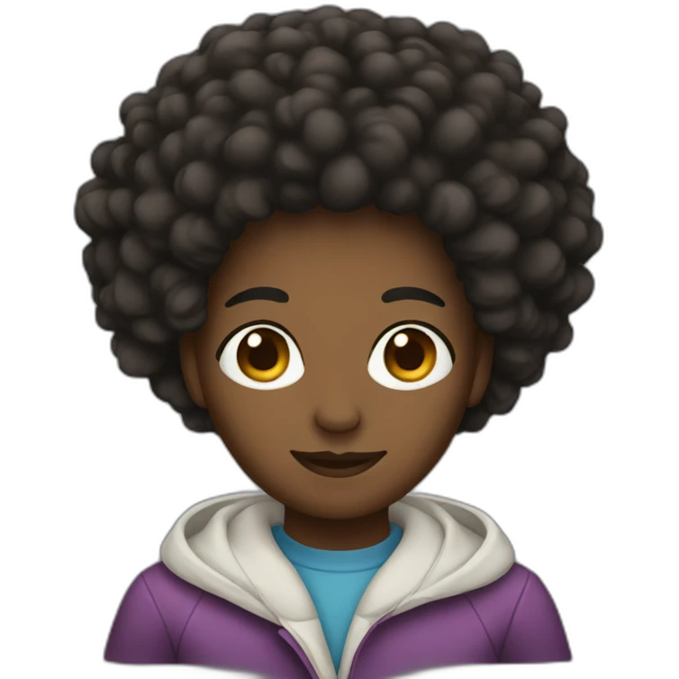 afro-hair emoji