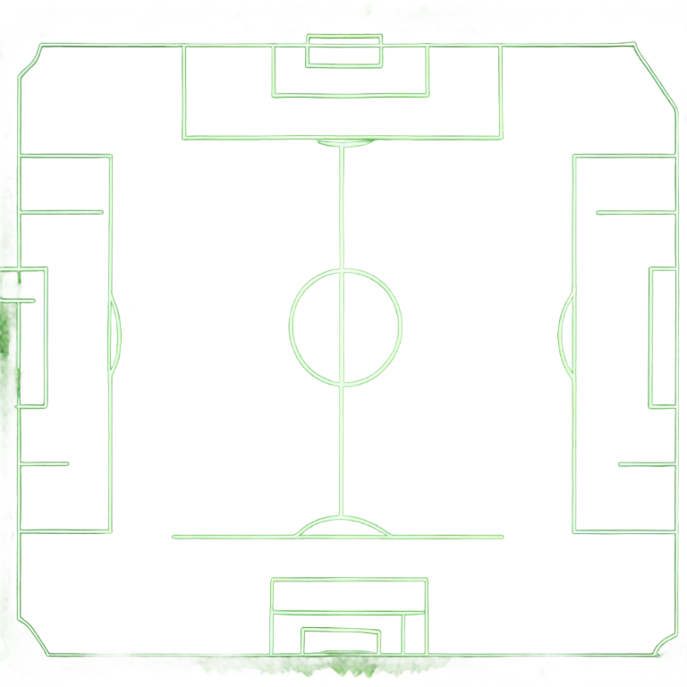 Green soccer emoji