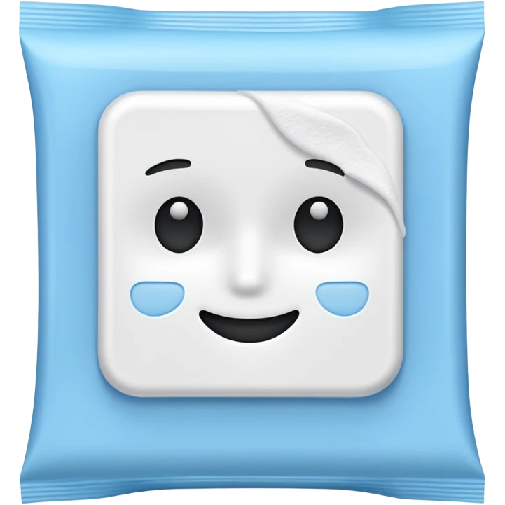 disposable face wipe emoji emoji