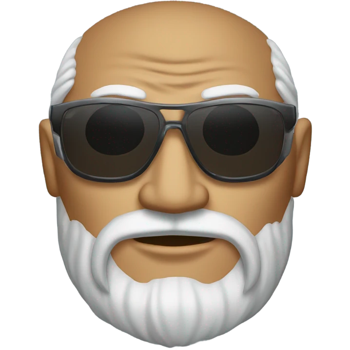 Ghengis khan in sunglasses emoji