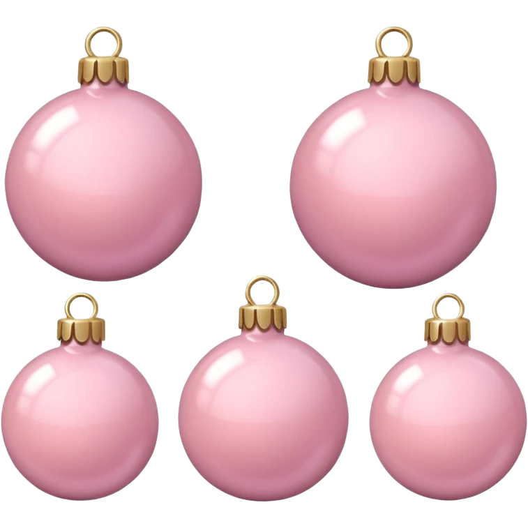 the color is baby pink its still christmas themed and aesthetic emoji