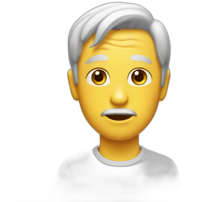 Emoji qui souffle et qui rougit emoji