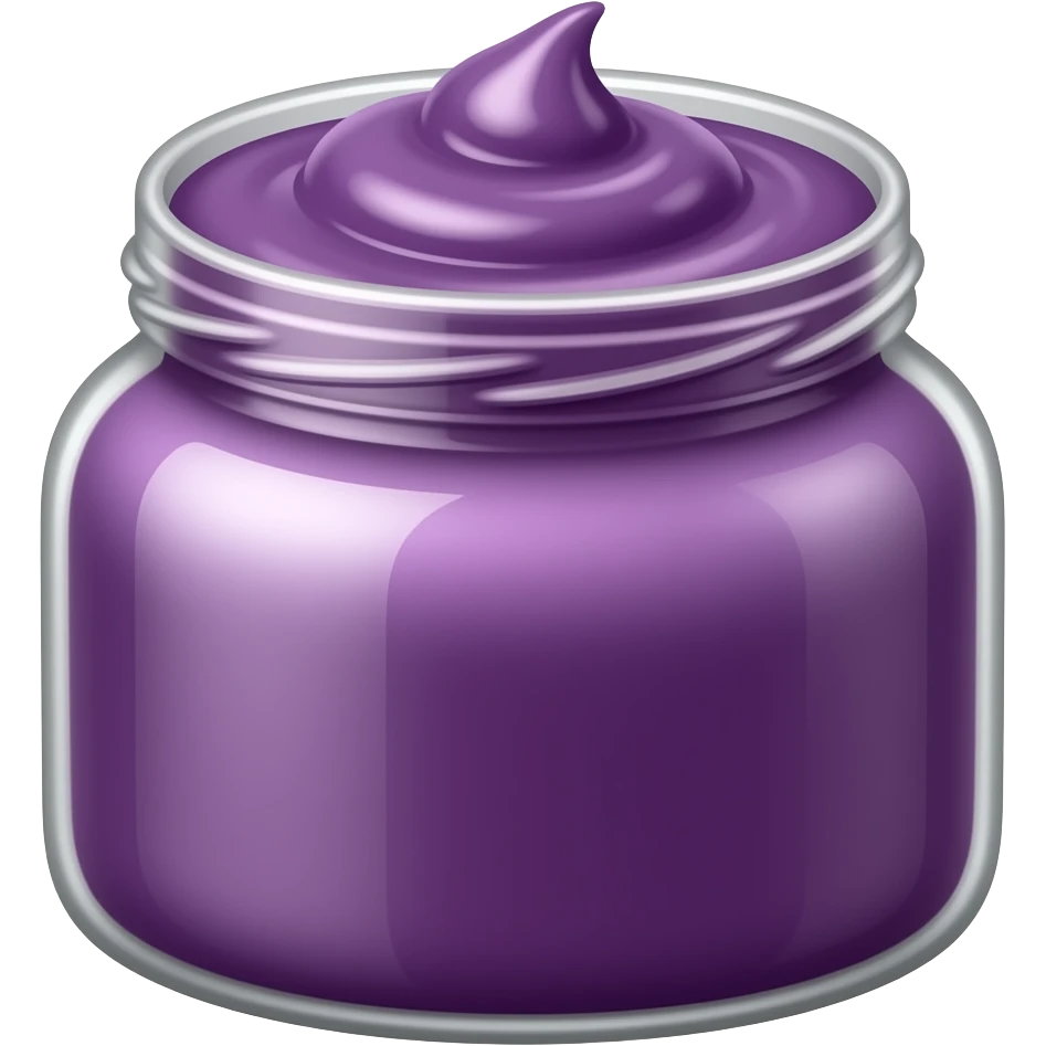 purple sauce in a jar emoji