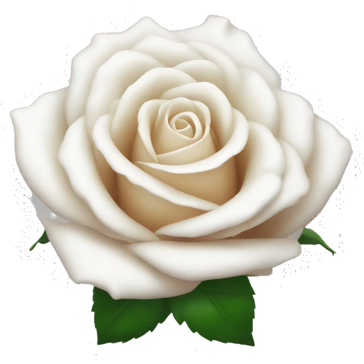rose blanc et noir emoji