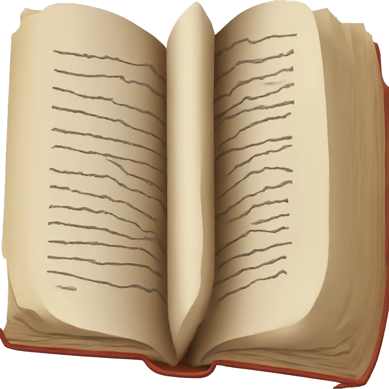 Book with shape of  geart emoji