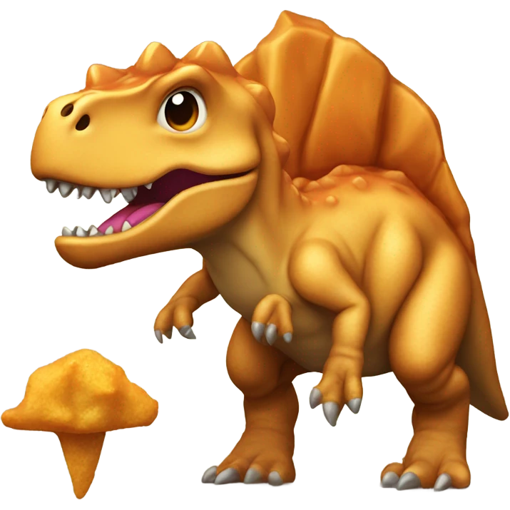 a dino nugget emoji