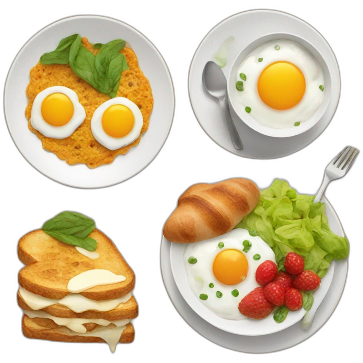 vegetarian breakfast emoji