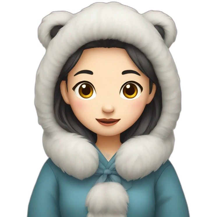Chinese Wolong girl  emoji