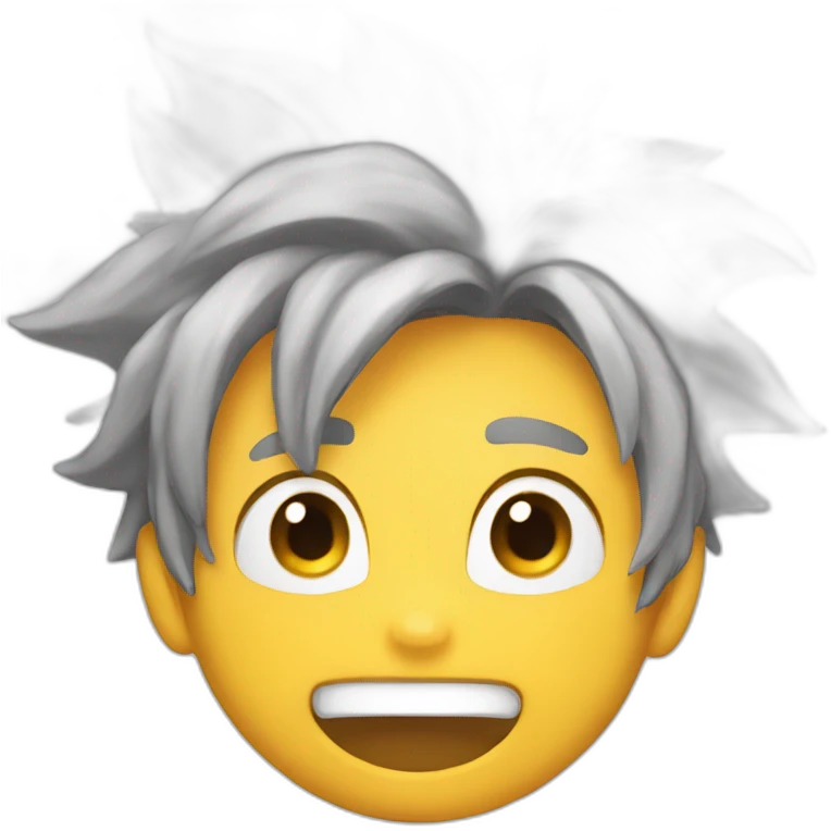 anime character fired up with excitement emoji