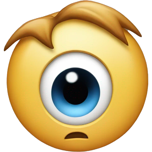 Emoji with eye twitching  emoji