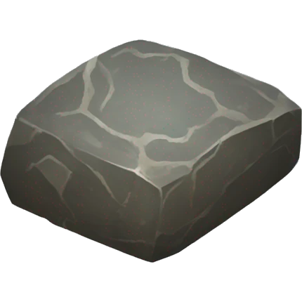 The stone from the Rust game emoji
