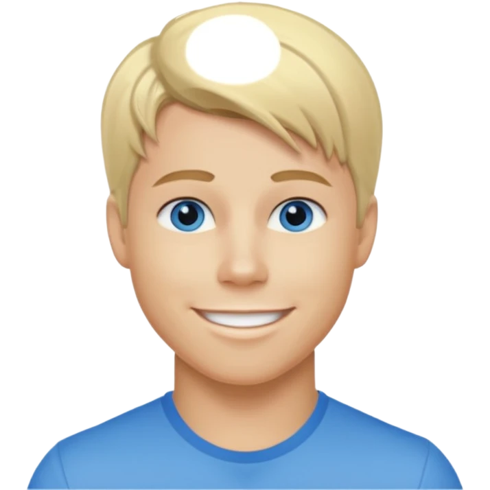 Ashley Parker Angel blonde hair, blue eyes emoji